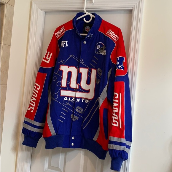 NFL NY GIANTS Jacket Mens Size XL - Picture 1 of 8